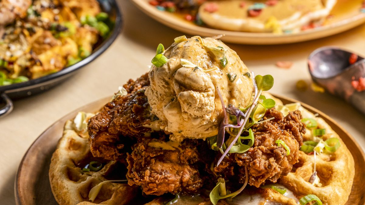 Fried Chicken Ice Cream